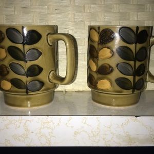 RARE Otagiri Stackable Vintage Coffee cups